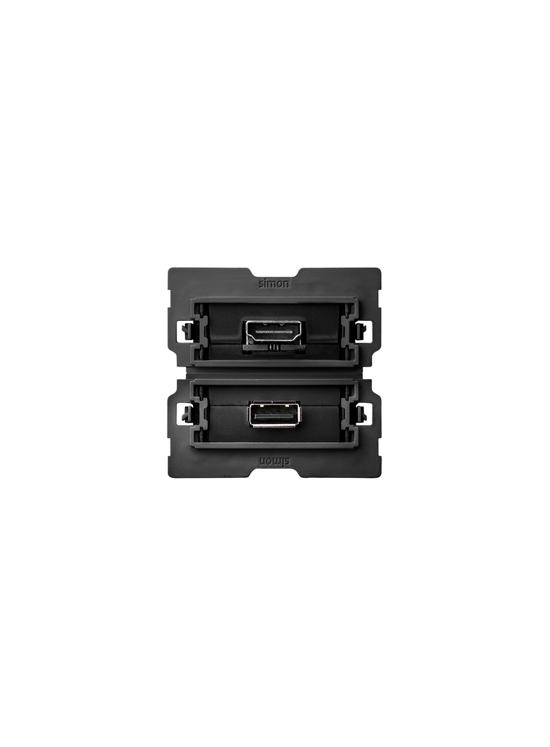 Simon 100 Gniazdo HDMI v 1.4 żeńskie + USB 2.0 typ A żeńskie (mechanizm bez ramki montażowej) 10000563-039 KONTAKT