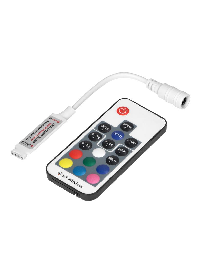 Sterownik LED RGB RF 12V 6A 72W z pilotem 17 przycisków