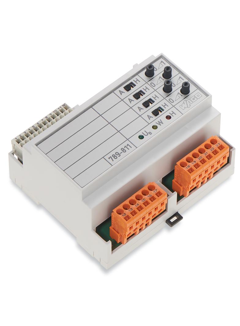 HANDBEDIENMODUL,ANALOG,4 AUSG. analogowy 4 wyjścia WAGO