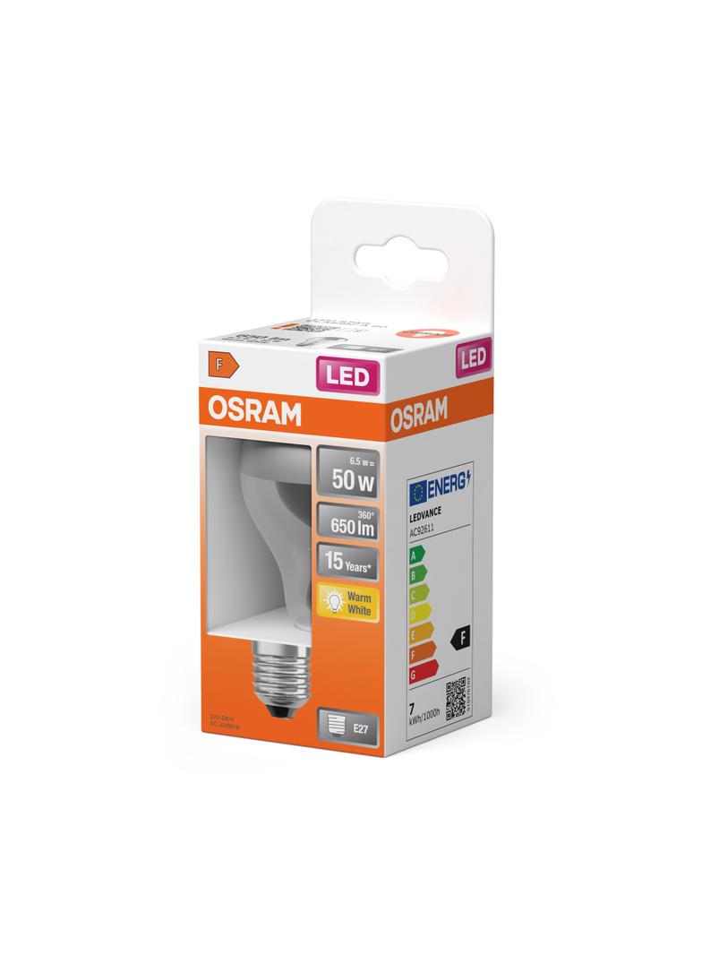 LED STAR CL A FIL Mirror 51 7W 827 E27 LEDVANCE