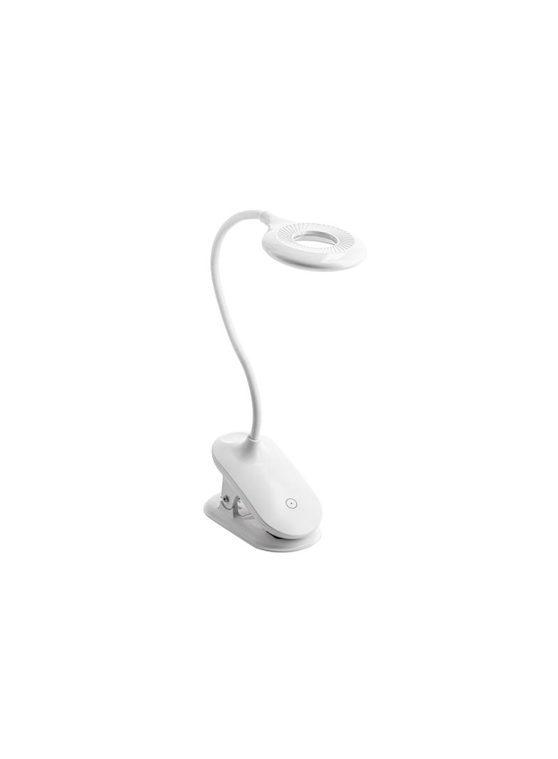 LAMPKA BIURKOWA RINGO,4W, 200lm.DC5V,1A, 3000K-6000K, 3-CCT,bat.1200 mAh, Ra>80, ŚCIEMNIANIA, BIA