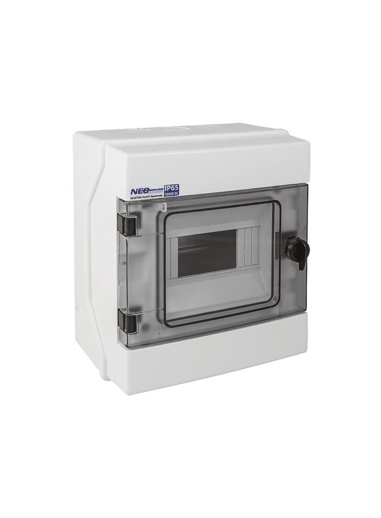 Rozdzielnica hermetyczna natynkowa 1x6 IP65 500VAC/1000VDC RH-36.6 OPATÓWEK