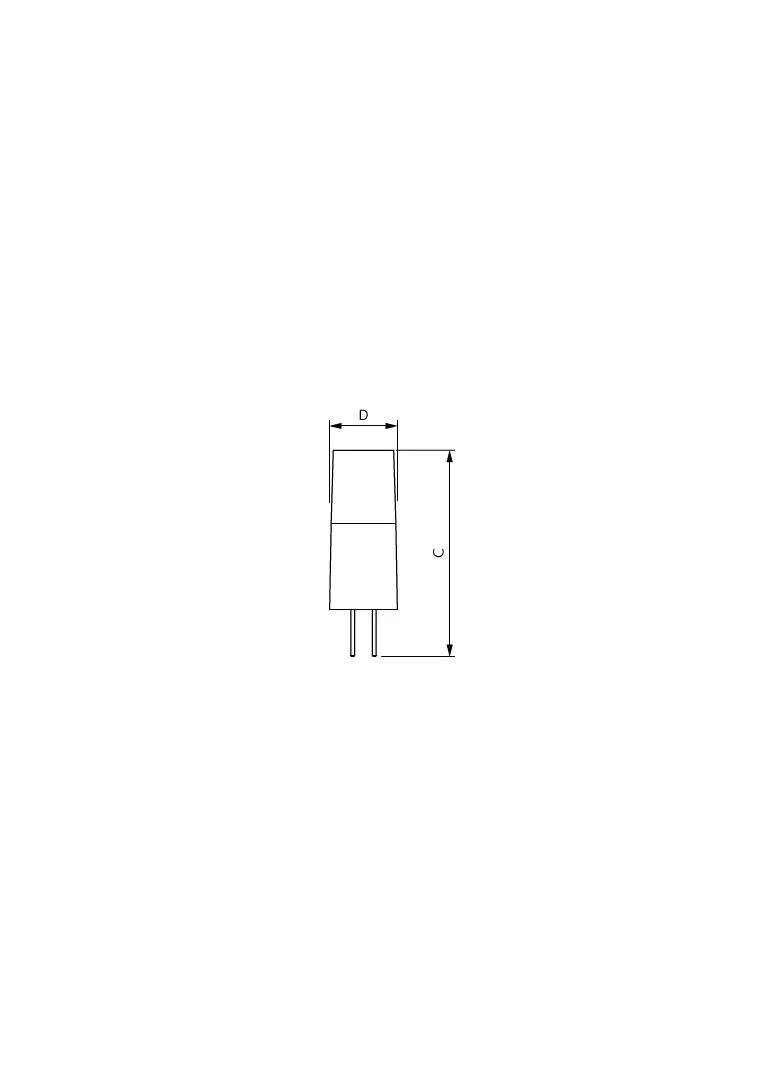 Kapsułka LED 2,4W=28W 300lm / 2700K barwa ciepła LEDcapsuleLV 2,4-28W G4micro 827 Kapsułki LED PHILI
