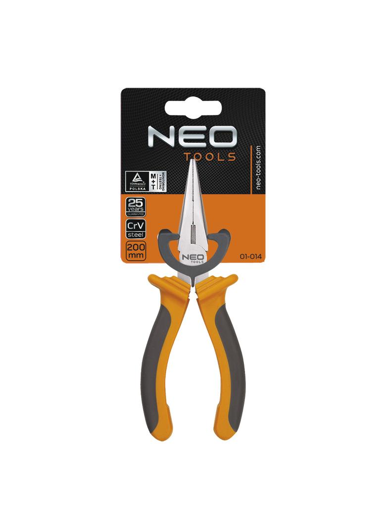 Szczypce wydłużone proste 200 mm