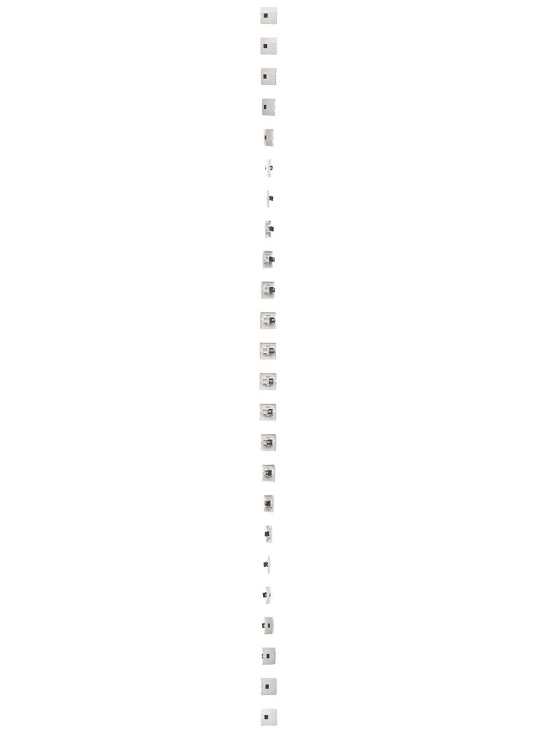 Simon Basic Gniazdo telefoniczne RJ12 Montaż gniazda na wkręty do puszki biały