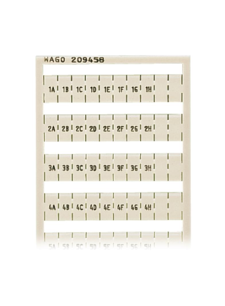 ramka z oznacznikami 1A,1B...10H