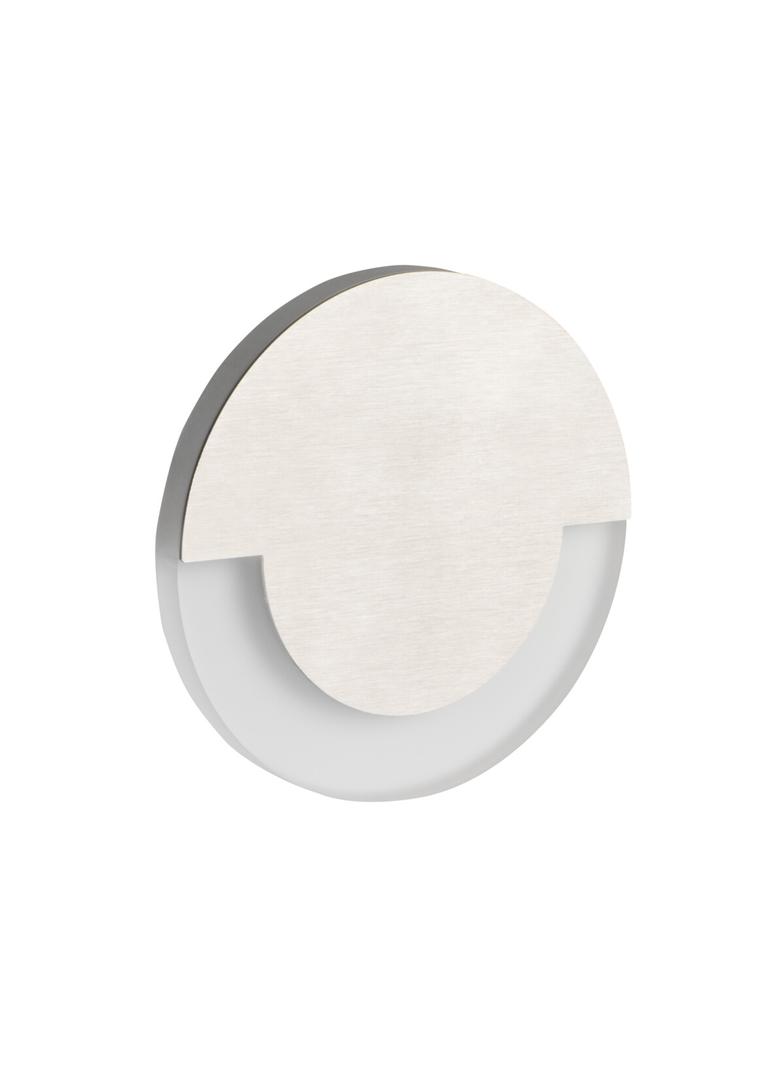 SOLA LED NW Oprawa przyschodowa LED SOLA LED NW 12 DC 0.8W barwa 4000K 14Lm IP 20 okrągły kolor stal 32491 KANLUX