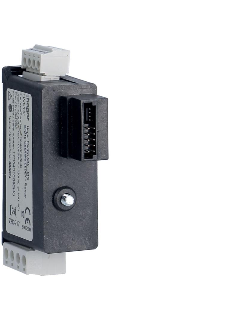 agardio.measure Moduł 2 wejść/2 wyjść SM103E SM202 HAGER
