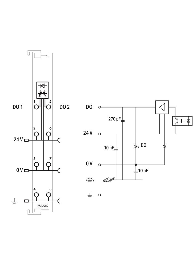 moduł 2DO 24V DC 2,0A