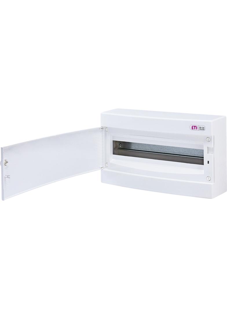 Rozdzielnica natynkowa 1x18 drzwi białe ECT18PO-s 001101071 ETI