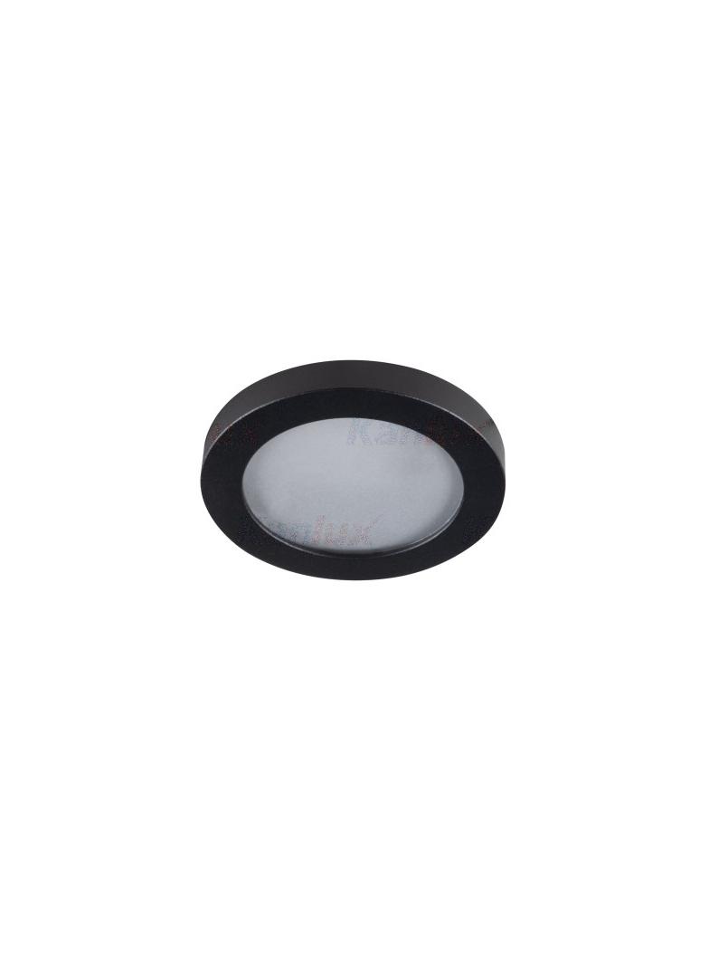 FLINI IP44 DSO-B Oczko sufitowe FLINI IP44 DSO-B okrągły stop aluminium kolor czarny 1XGx5,3/GU10 KA