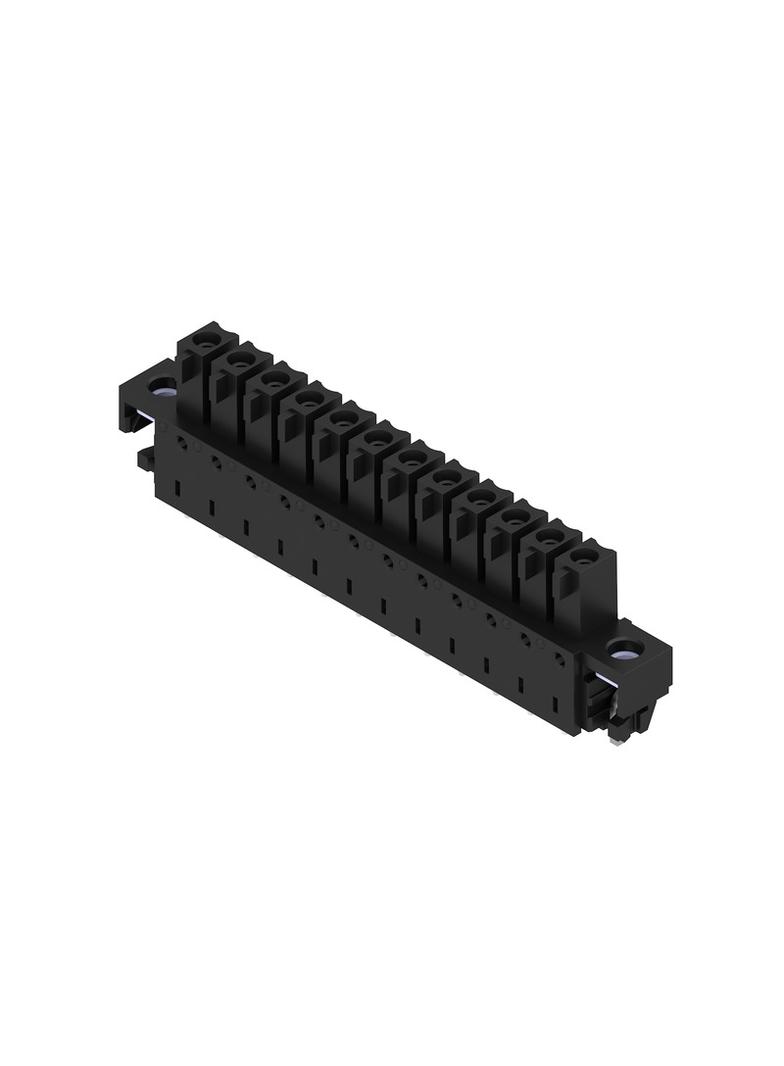 BCL-SMT 3.81/12/180LFI 1.5SN BK BX Wtyki PCB (złącza płyty), 3.81 mm, Liczba biegunów: 12, kąt odejścia: 180° /50szt./ 1029370000 WEIDMÜLLER