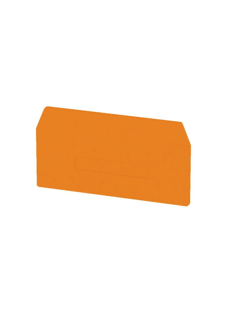 ZAP/TW ZDU16 OR Płyta separacyjna (terminal), Płyta zamykająca i pośrednia, 82.2 mm x 43.4 mm, pomarańczowy /20szt./ 1745160000 WEIDMÜLLER