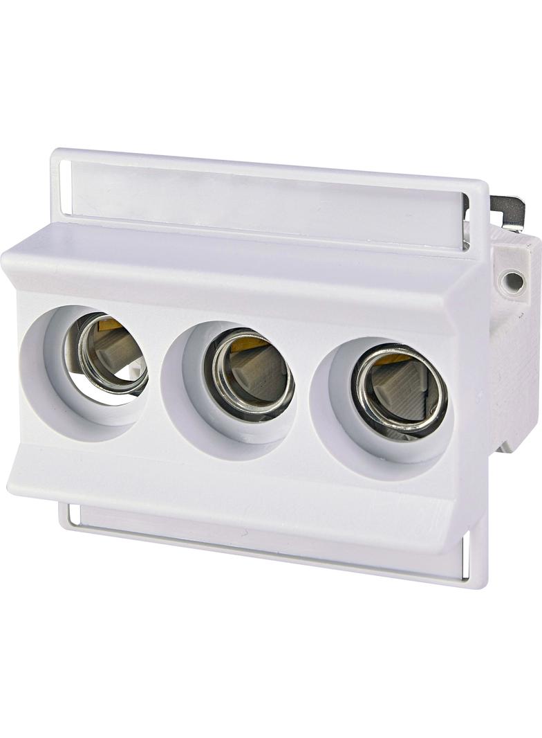 D01V/3-K E14 GNIAZDO BEZPIECZ.(3P) D0 TABLICOWE