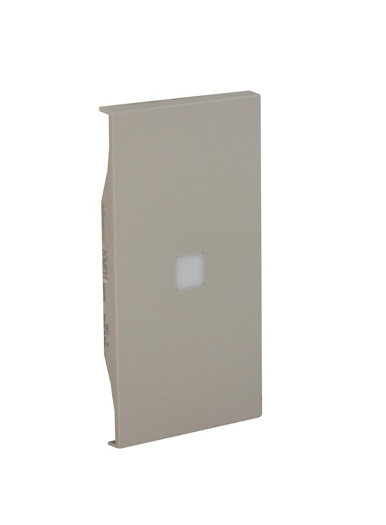 LIVING NOW 'MY HOME' - KLAWISZ Z OKIENKIEM PODŚWIETLENIA - 2 MODUŁY - PIASKOWY BEŻ, Bticino