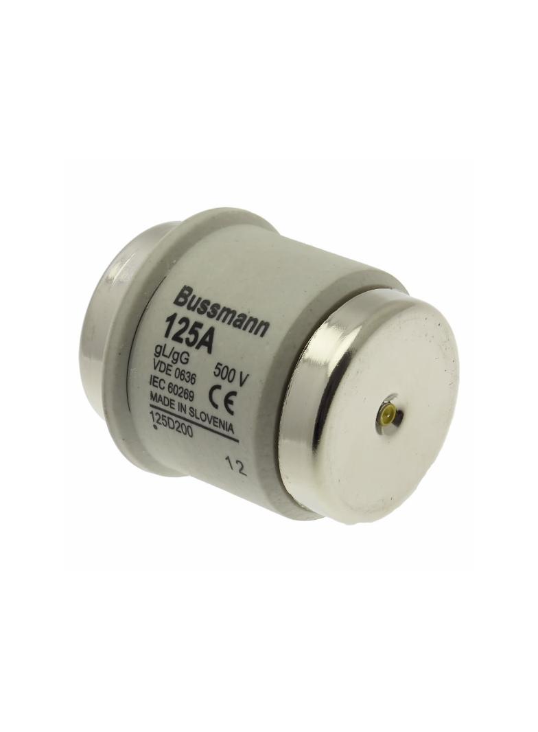 FUSE 125 DV GG 500VAC TIME DELAY Wkładka DV 125A GG 500VAC E200 125D200 EATON
