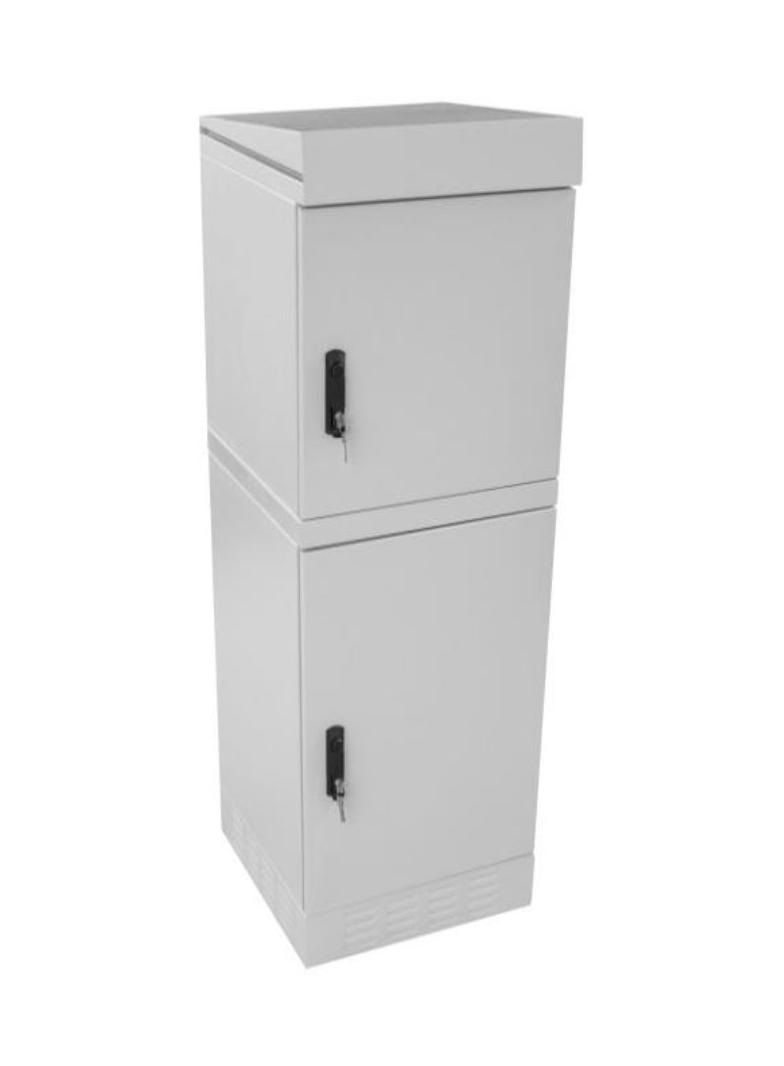 Szafa zewnętrzna hermetyczna 1P - 19" 24U