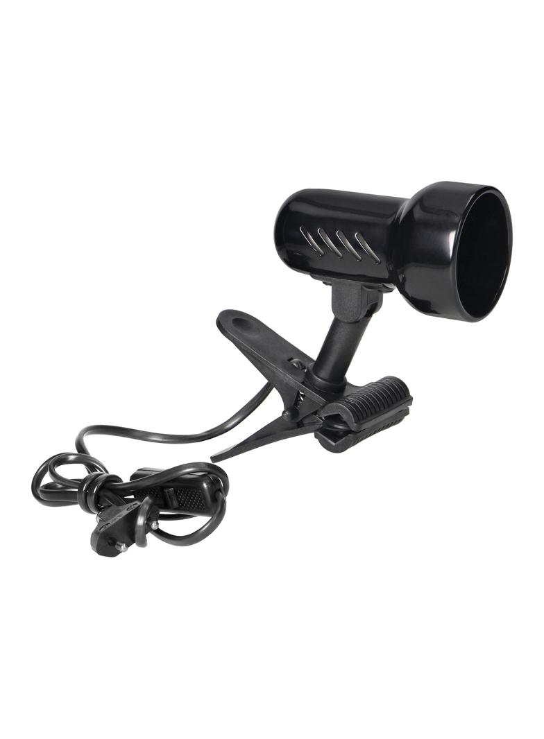 Kelly lampa biurkowa z klipsem 40W E14 stal + tworzywo czarna DL-9/B ORNO