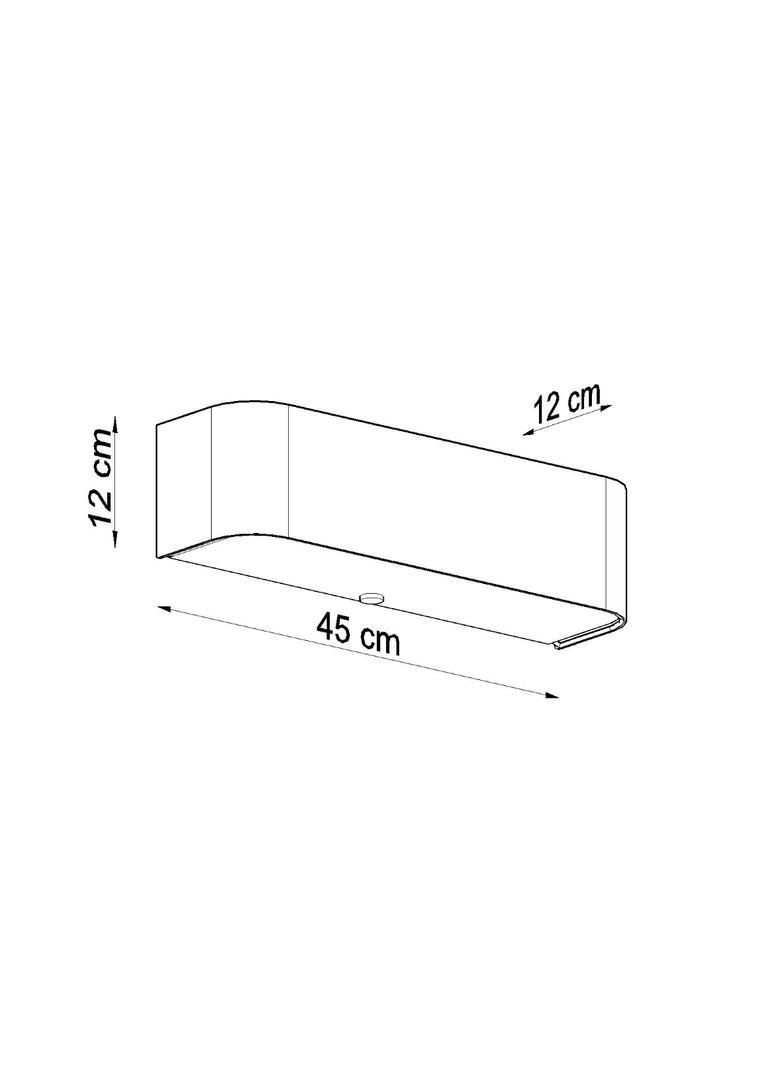 Sollux Kinkiet LOKKO biały SL.0777