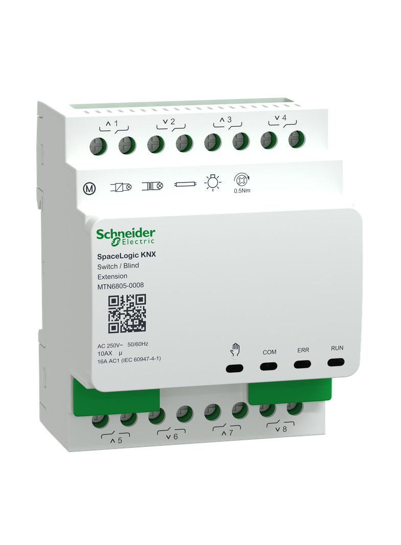 SpaceLogic KNX rozszerzenie przełącznik/roletowy