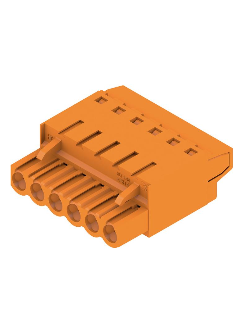 BLT 5.08HC/06/180 SN OR BX Wtyk PCB (złącze wiązki), 5.08 mm, Liczba biegunów: 6, Przylącze TOP /60szt./ 1499960000 WEIDMÜLLER