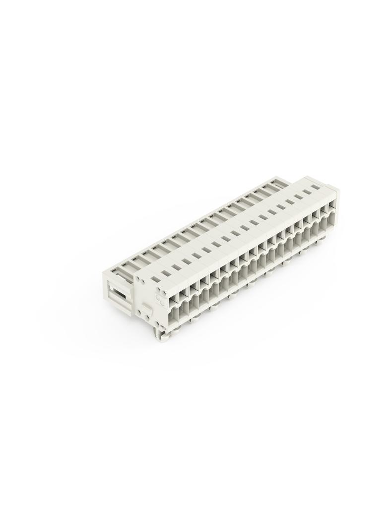 MCS MINI Classic wtyk 18-bieg. j-szary raster 3,5 mm /25szt./ WAGO