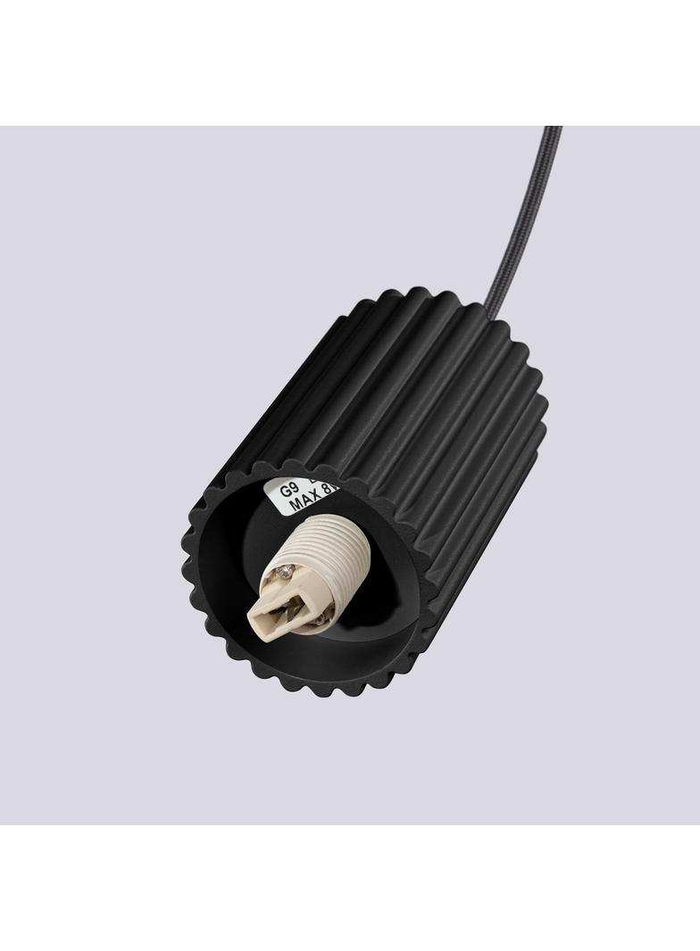 Lampa wisząca HALO 3P czarna