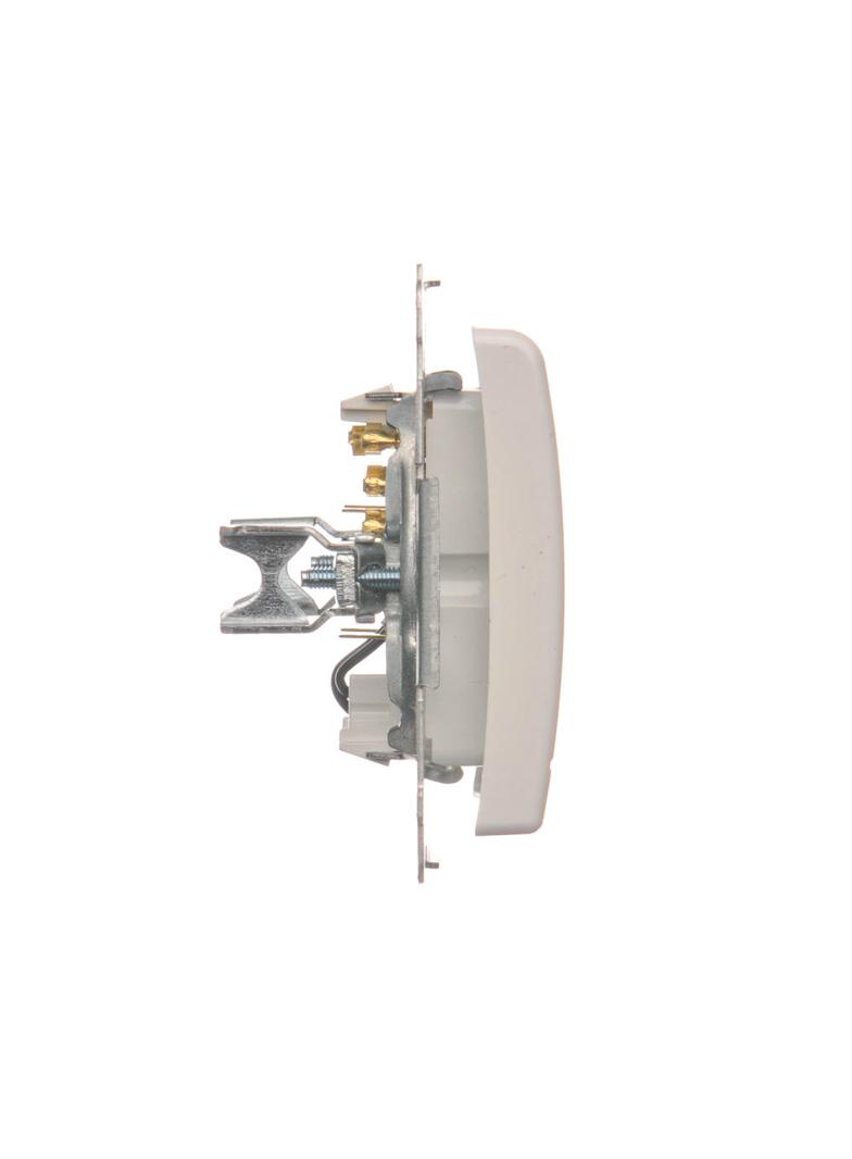 Simon 54 Łącznik hotelowy podwójny z podświetleniem biały *Tylko do ramek S54 PREMIUM. Wymagane jest