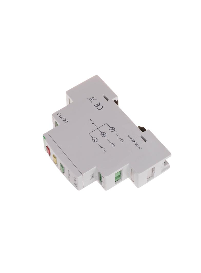 LAMPKA KONTROLNA ZASILANIA, 3XLED (ZIELONA, CZERWONA, ŻÓŁTA), UN=3X400+N, 1 MODUŁ