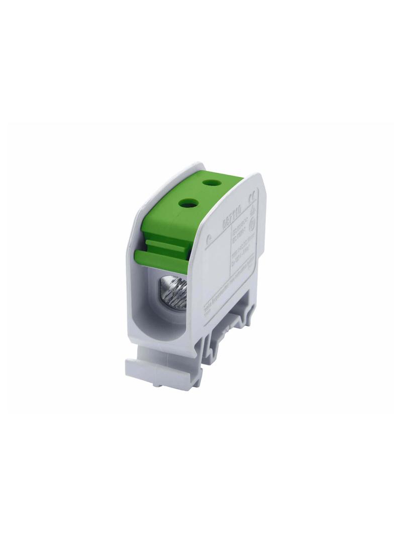 STB 16 Złączka szynowa gwintowa Al/Cu 87110 SIMBLOCK zielony SIMET