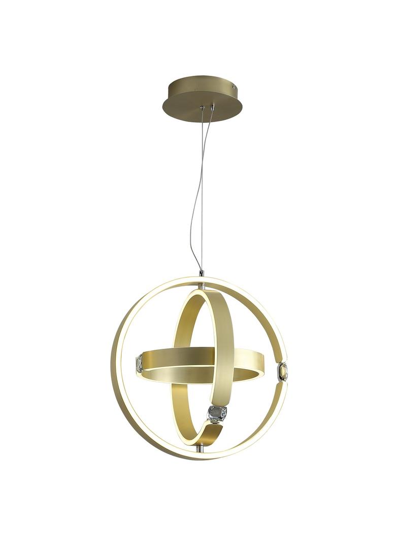 Milagro lampa wisząca LED Sirius 80W 4000lm 4000K złota ML6187