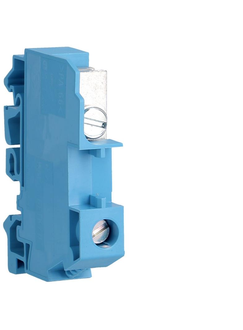 Zacisk szeregowy neutralny 16mm2 dla szyn zbiorczych 10x3mm KXA16ND HAGER