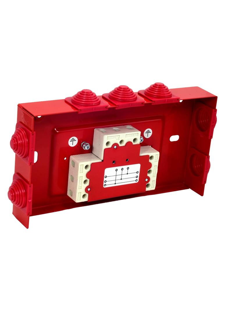 PIP-2AN R3x3x6 Puszka przeciwpożarowa, prostokątna, E90, rozgałęźna 3x3x6mm2, 225x125x36 mm - kolor