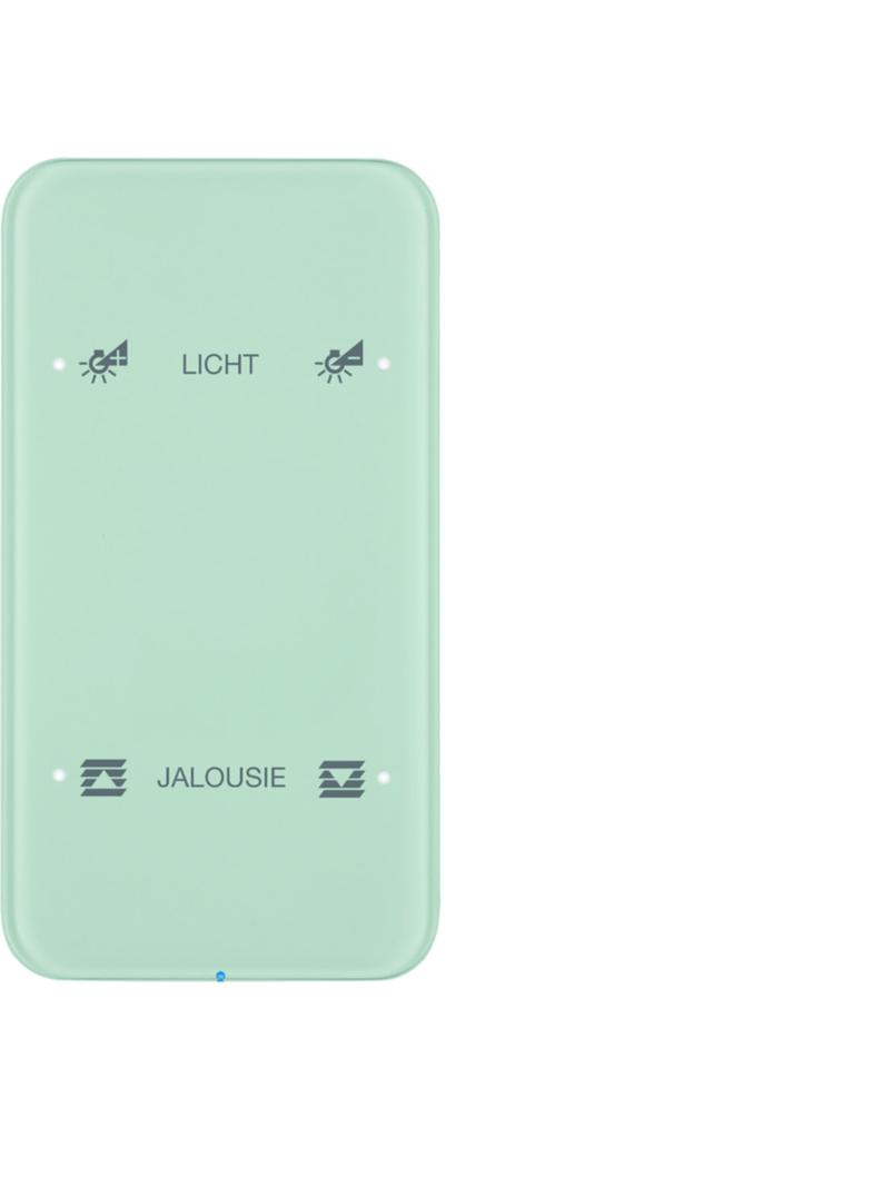 BERKER R.1 Sensor dotykowy podwójny konfigurowalny szkło biały 75142160 HAGER