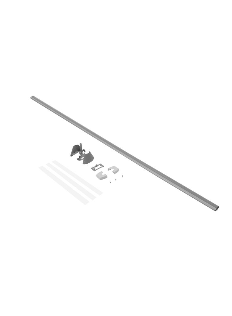 Zestaw do zasilania minikolumny 2-komorowej, biały, Legrand