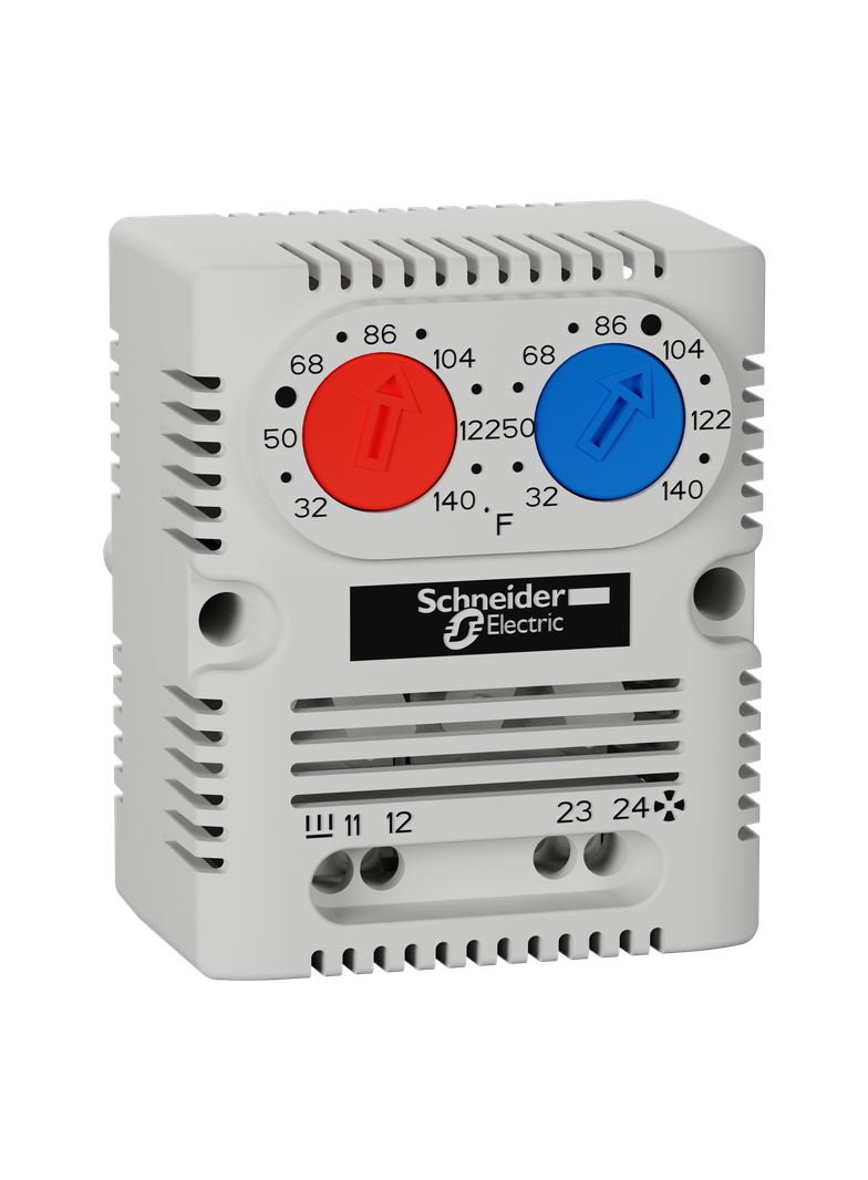 ClimaSys Podwójny termostat CC NO NC Fahrenheit 250V