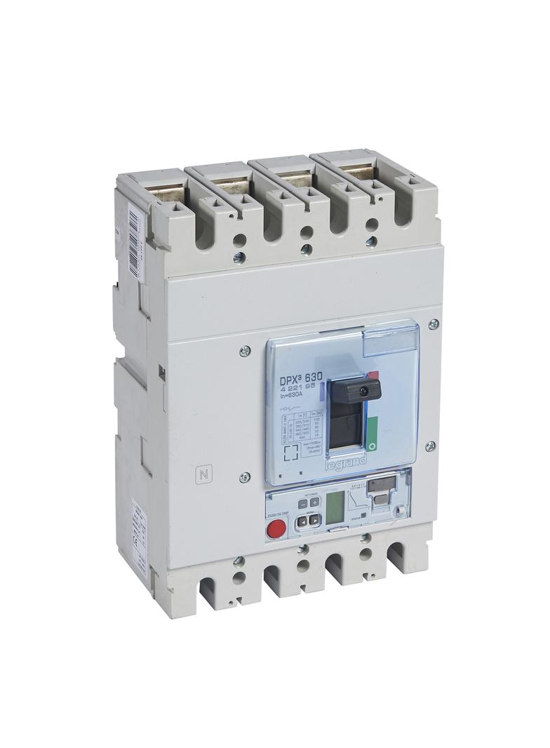 Wyłącznik DPX3 630 Sg+P 4P 630A 50Ka 422195 LEGRAND