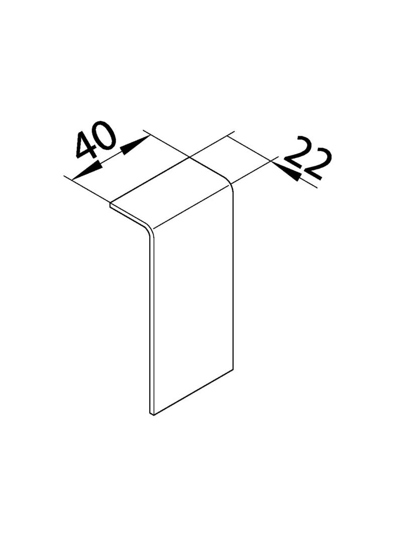tehalit.SL Łącznik 20x80 klon SL200807D3 HAGER