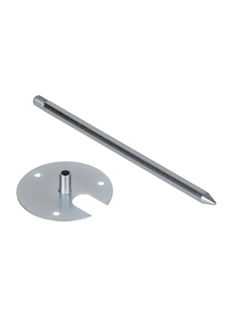 LUNA M oprawa ogrodowa kula E27 1x60W IP44 biała O 450 AD-OP-6299WE27ZM ORNO