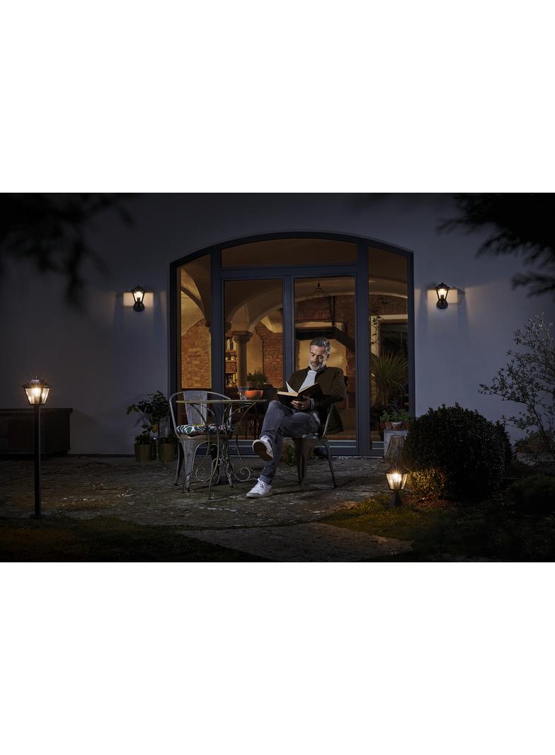 ENDURA® CLASSIC TRADITION ALU Up Sensor E27 GD Oprawa zewnętrzna