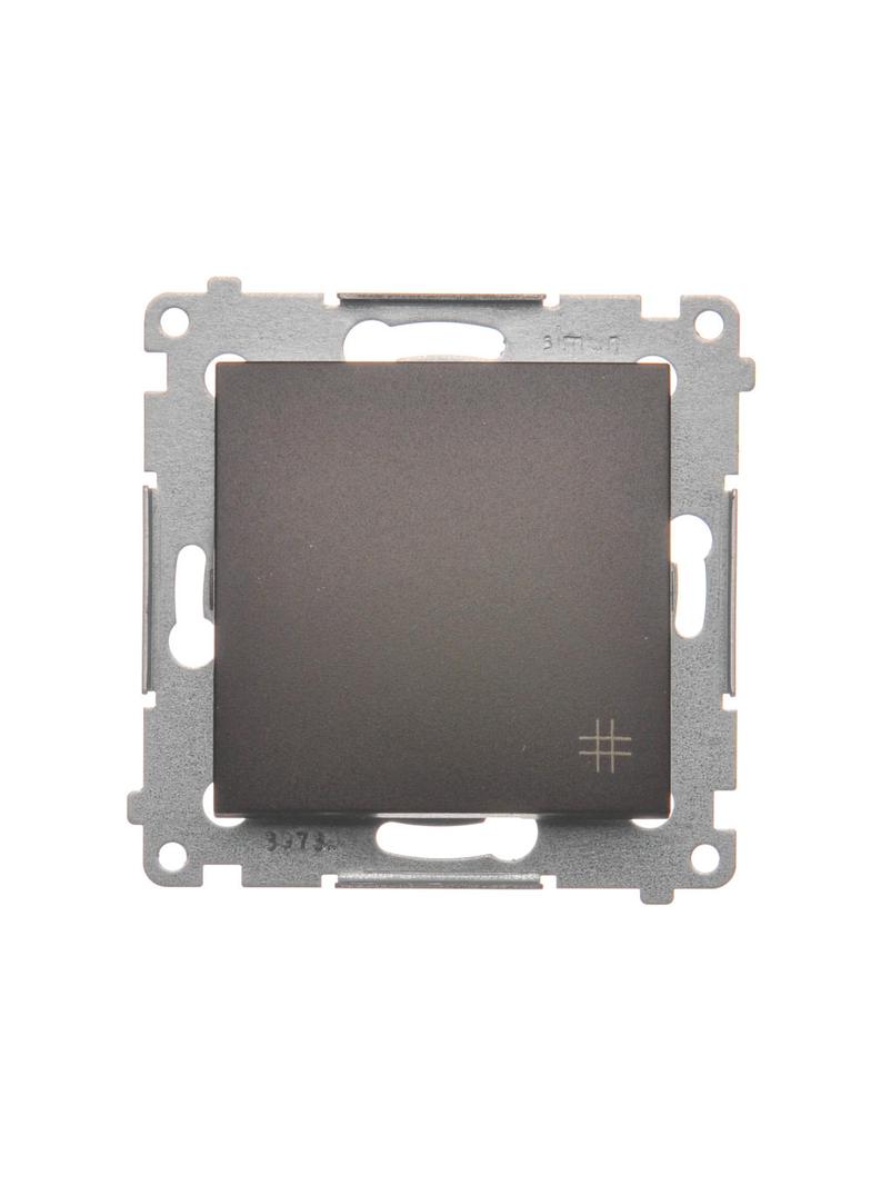 Simon 54 Łącznik krzyżowy 10A 250V szybkozłączka brąz mat DW7.01/46 KONTAKT