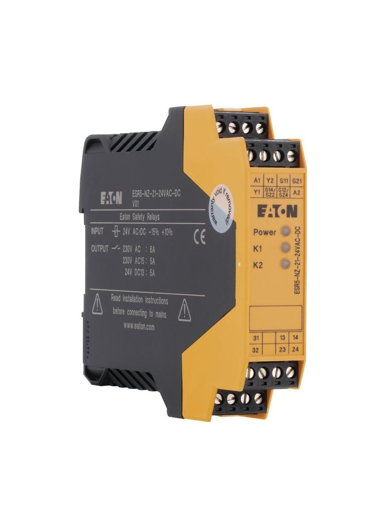 ESR5-NZ-21-24VAC-DC Przekaźnik bezpieczeństwa - sterowanie oburęczne 118703 EATON