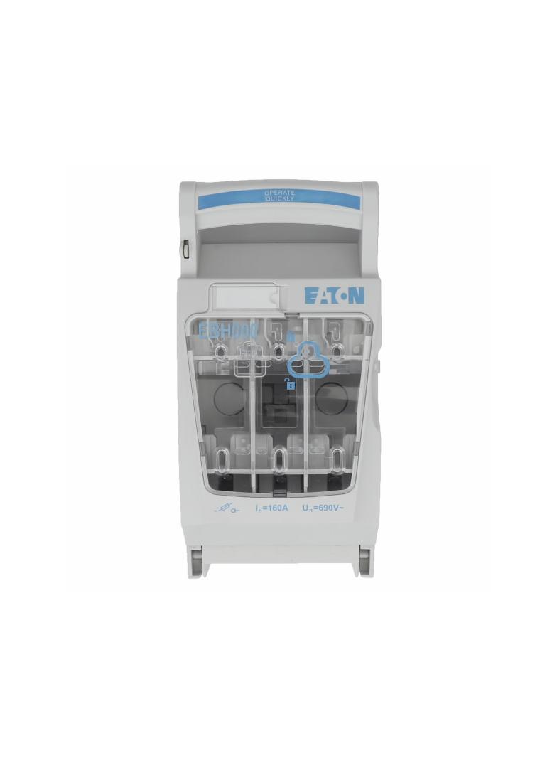 EBH00013TTS5 Rozłącznik bezpiecznikowy poziomy 160A AC 690V NH000 AC21B 3P IEC montaż na sz EBH00013