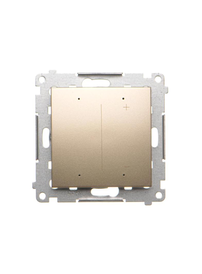 Simon 54 GO Ściemniacz do żarówek LED-owych, 230 V [Wi-Fi] złoty mat DESL1W.01/44 KONTAKT