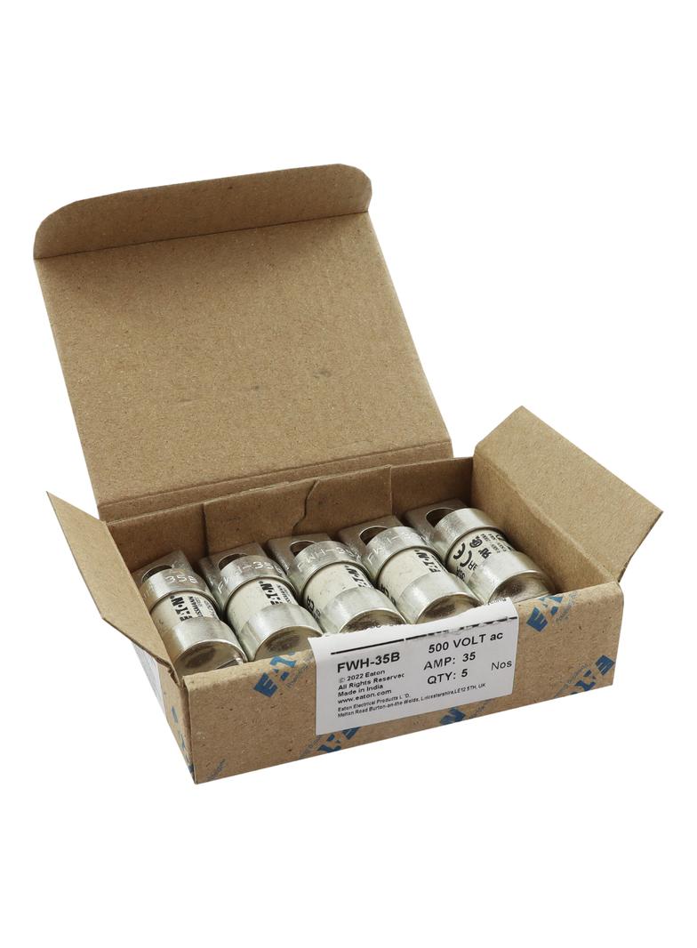 35A 500V AC HIGH SPEED FUSE Wkładka szybka 35A AC 500V DC 500V 21x81 mm UL FWH-35B EATON