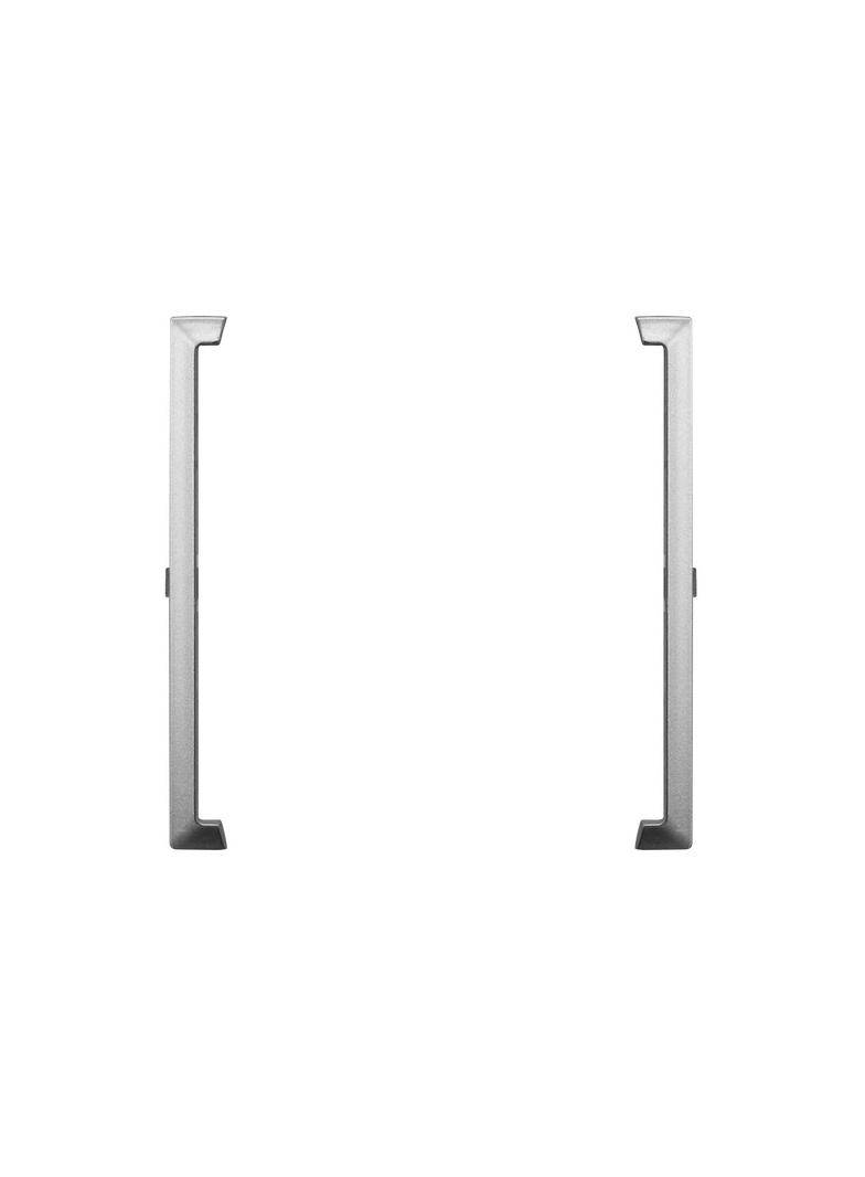 ARIA Ramka ozdobna do gniazd podwójnych monoblokowych - kolor srebro