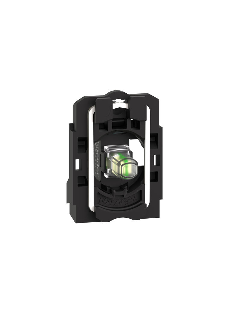 Harmony XB5 Korpus przycisku biały LED 24/120V ZB5AVBG1 Schneider