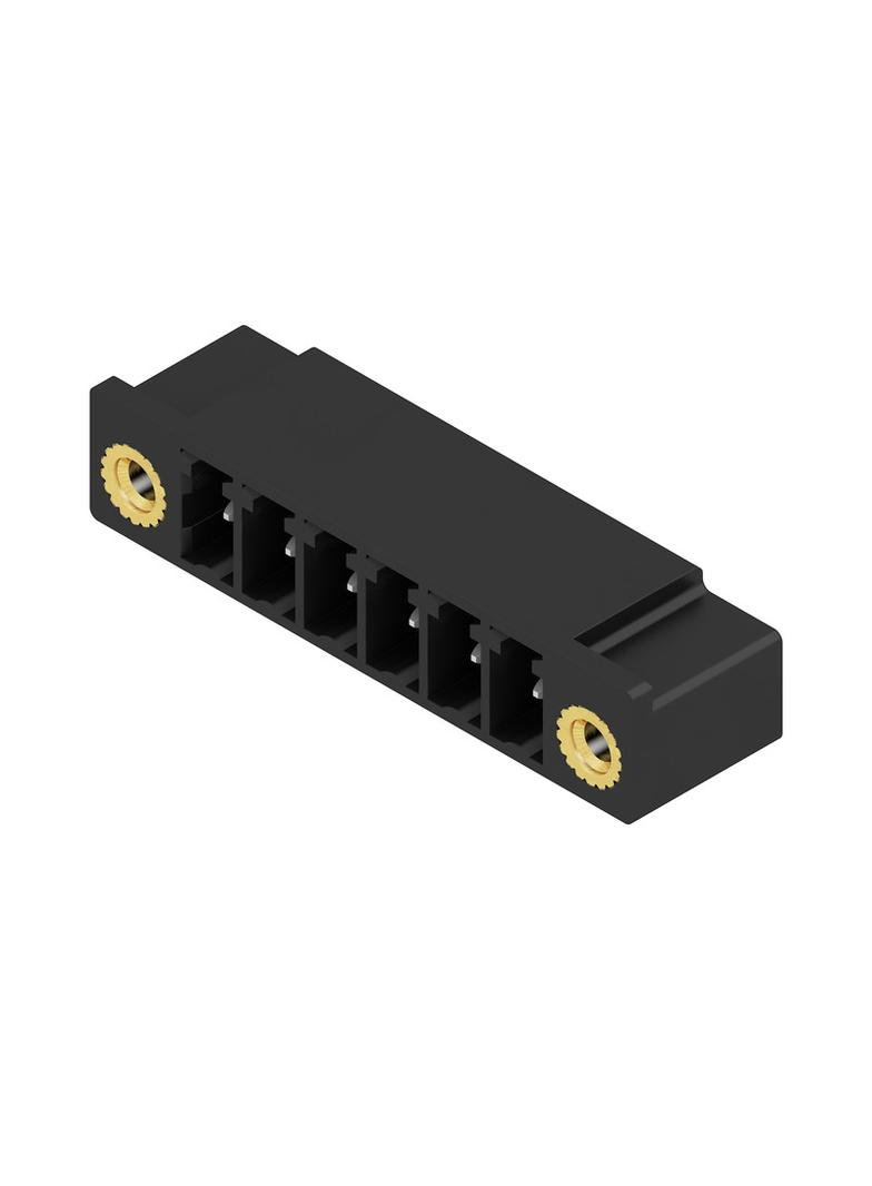 SC 3.81/06/90F 3.2SN BK BX Wtyki PCB (złącza płyty), 3.81 mm, Liczba biegunów: 6, kąt odejścia: 90° /50szt./ 1793370000 WEIDMÜLLER