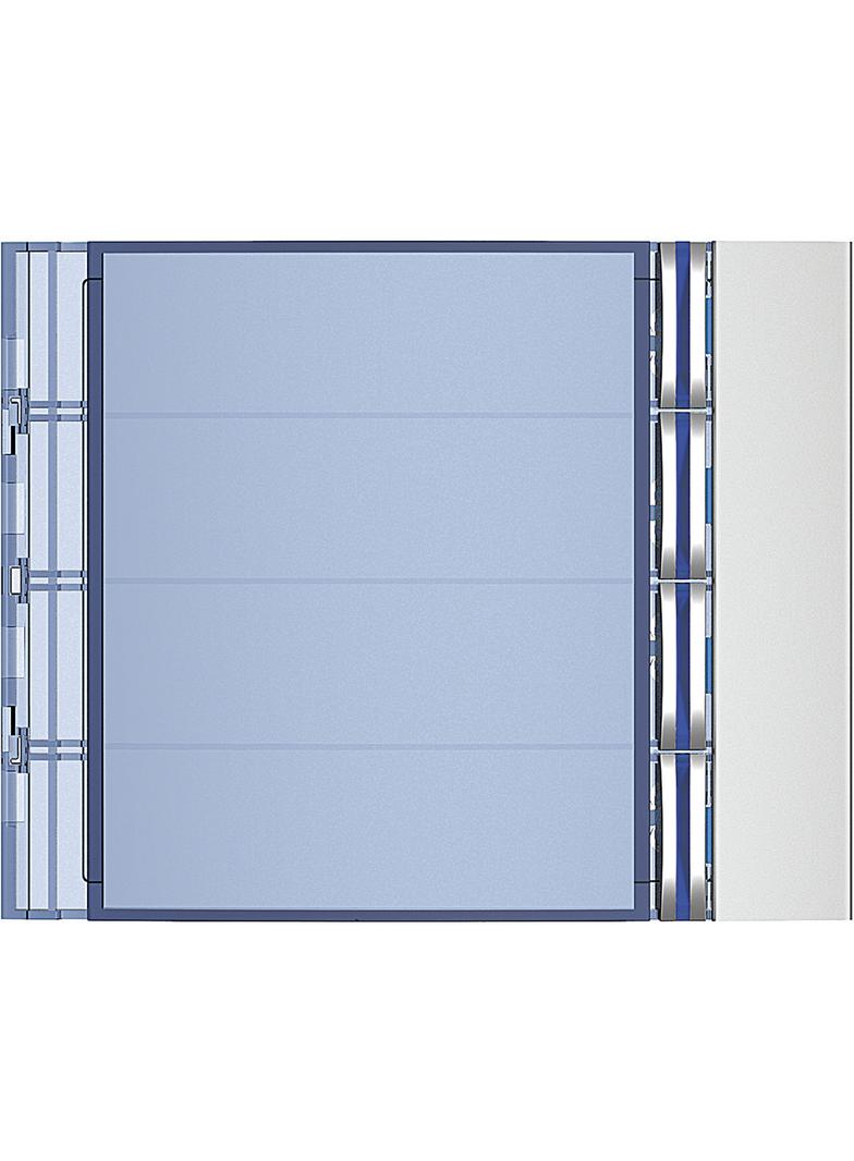 Sfera: Plakietka Modułu Z Przyciskami - 4 Przyciski -Aluminium 352041 LEGRAND