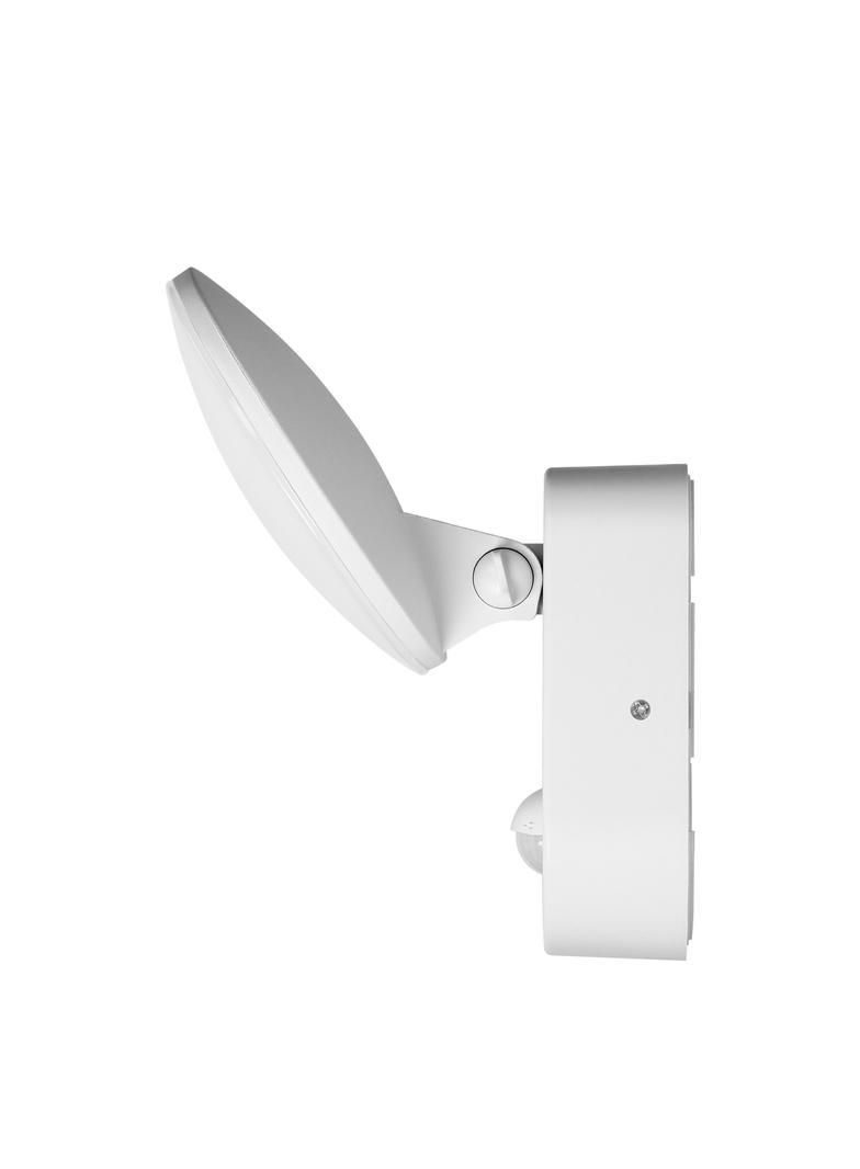 Oprawa ogrodowa z czujnikiem ruchu 15W 1100lm IP65 4000K biała RIOLIT LED AD-OP-6206WLPMR4 ORNO